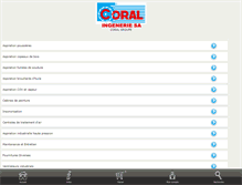 Tablet Screenshot of coral-groupe.fr